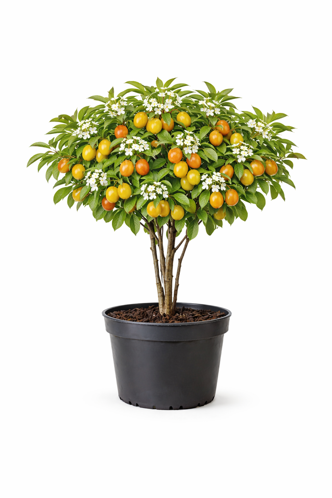 Prunus dom. 'Mirabelle de Nancy' struik c7.5