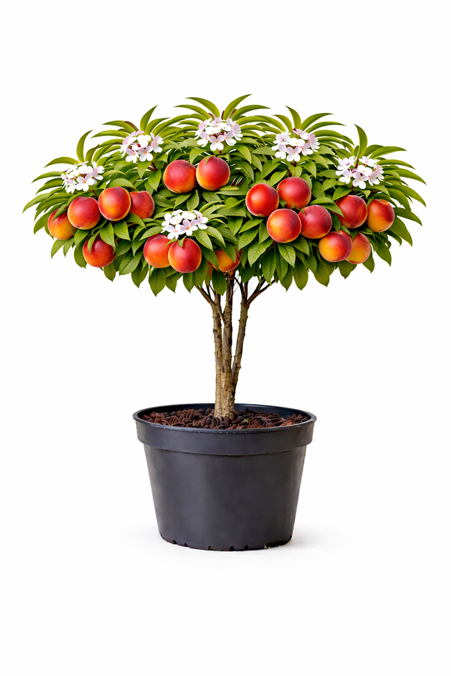 Prunus persica-nucipersica 'Flavortop' halfstam c7.5