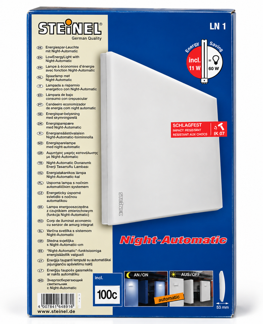 STEINEL LN 1 Night-Automatic buitenlamp